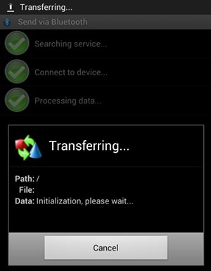 BlueFTP Transfer